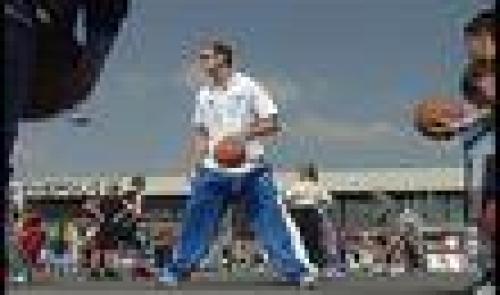 Initiation au basket avec l'équipe du BC Liège